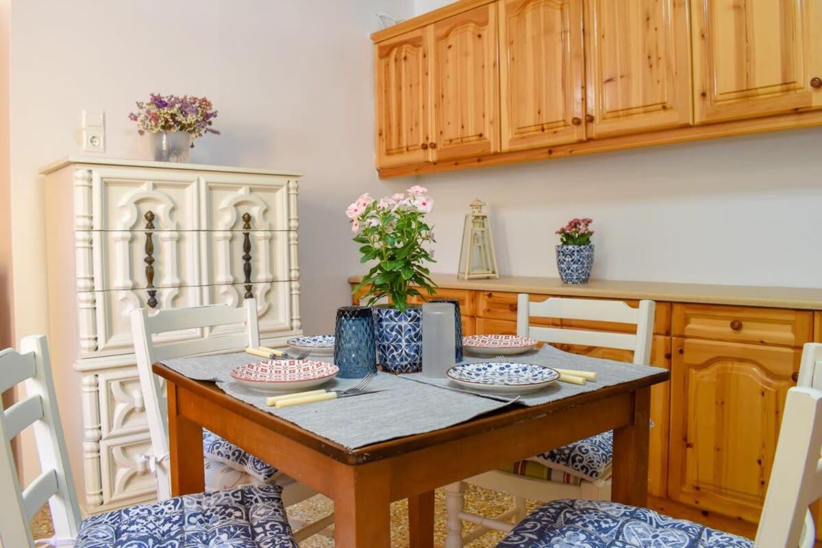 Coastal Stone Residence With Spectacular Scenery Kitriai Екстер'єр фото